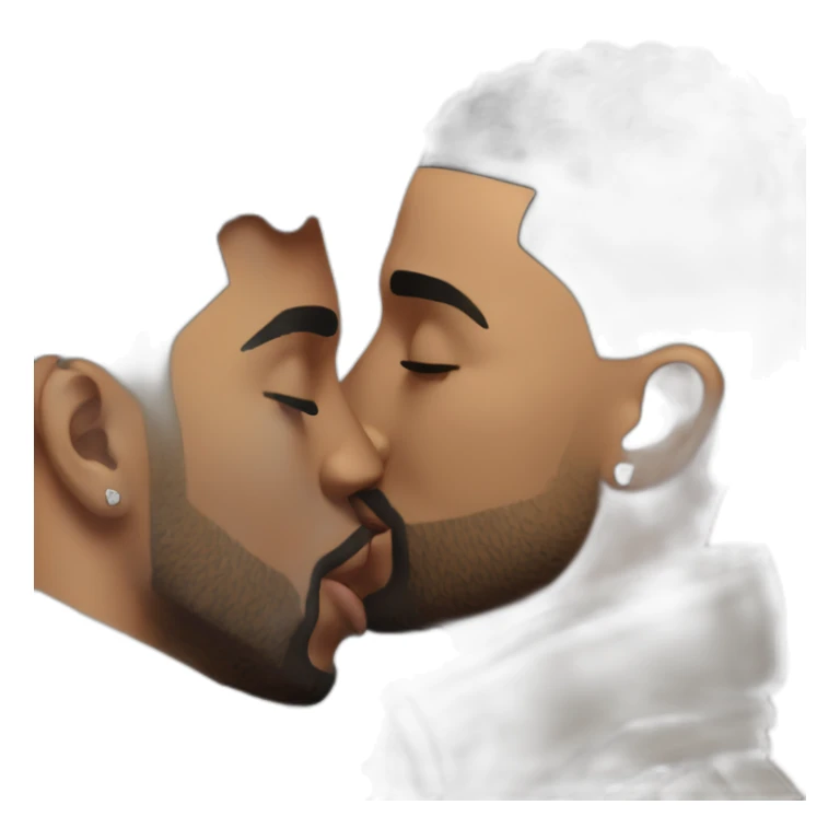drake kissing 21 savage sticker