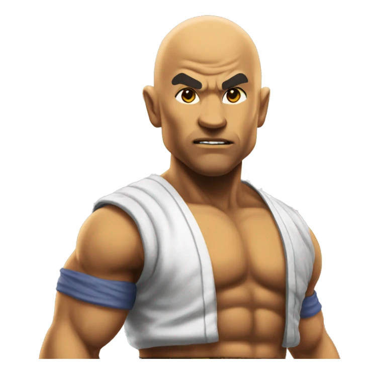 sagat street 6 fireball  sticker