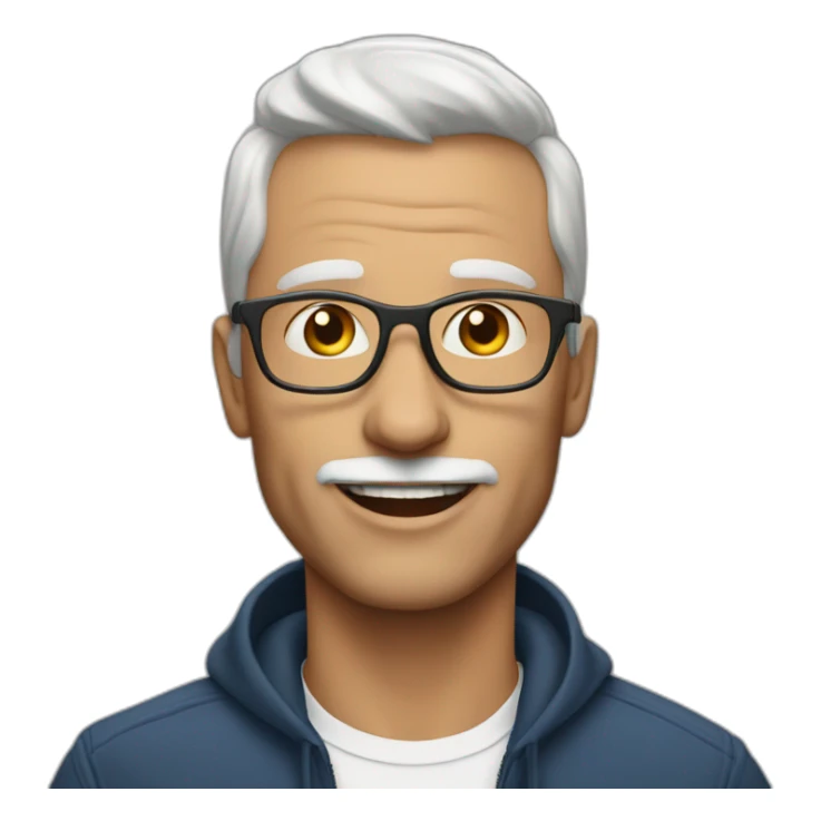 53 year old white gay man in new york city sticker