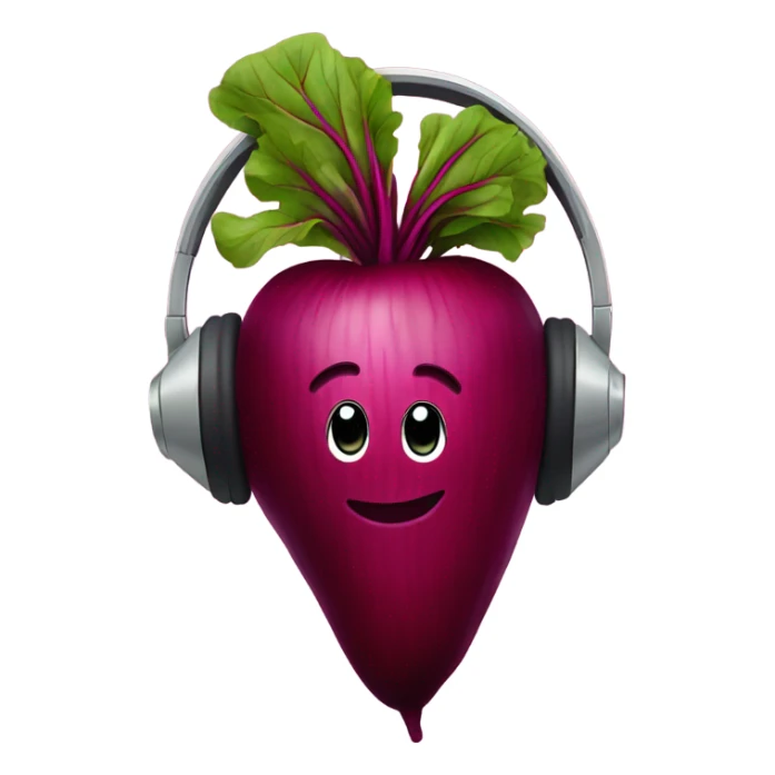 a beat wearing headphones sticker