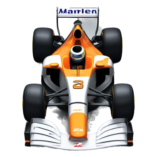 mclaren 2024 f1 car sticker