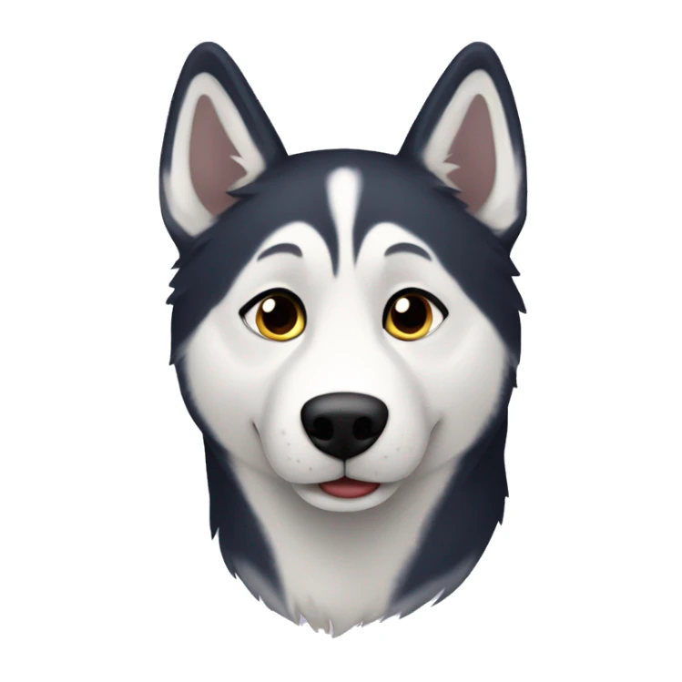 husky enamorado sticker