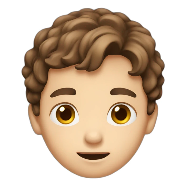 boy-with-brown-hair-and-brown-eyes-who-vomits sticker