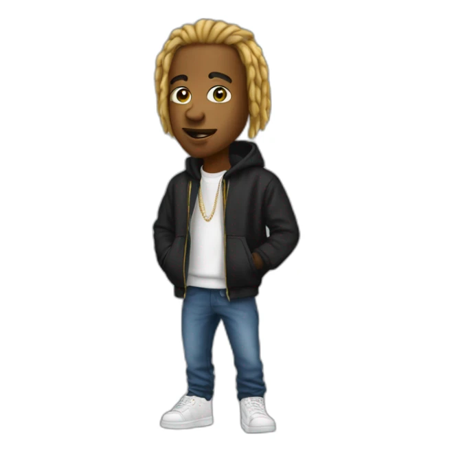 Rapper Bu$hi sticker