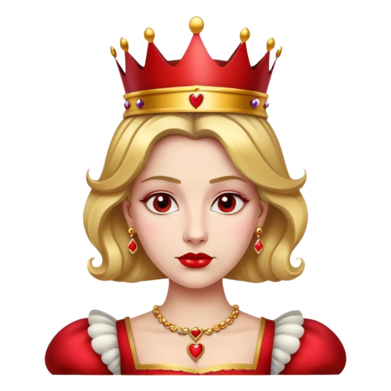 Queen of Hearts from Alice in Wonderland sticker