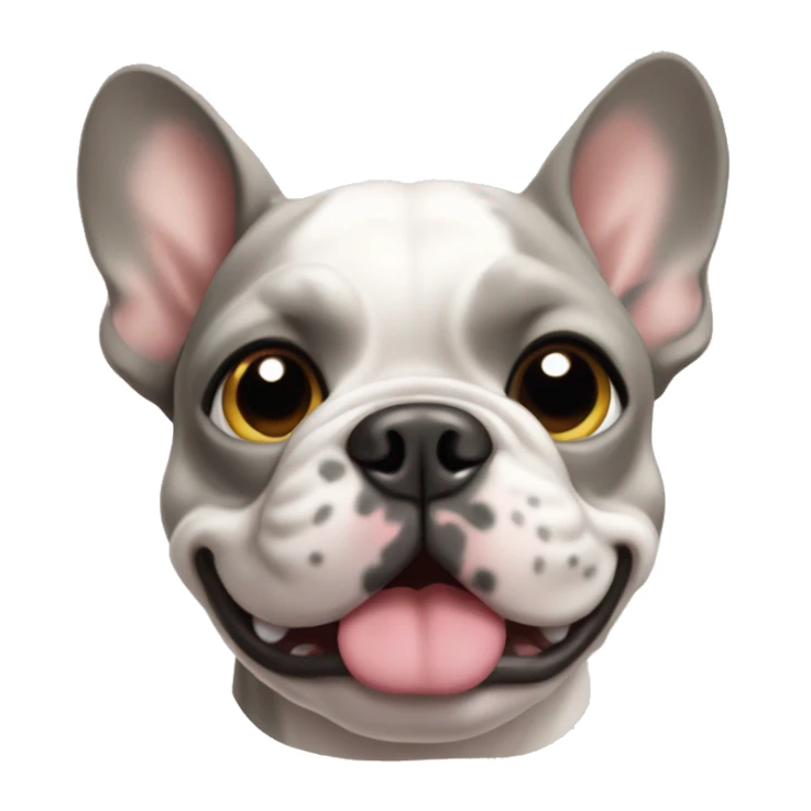Merle French bulldog sticker
