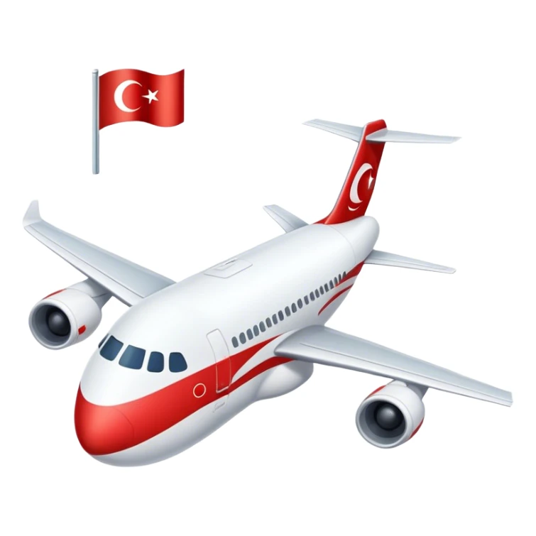 Flight to Turkey  sticker