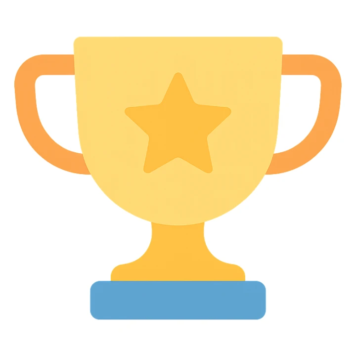 champion's trophy cup sticker