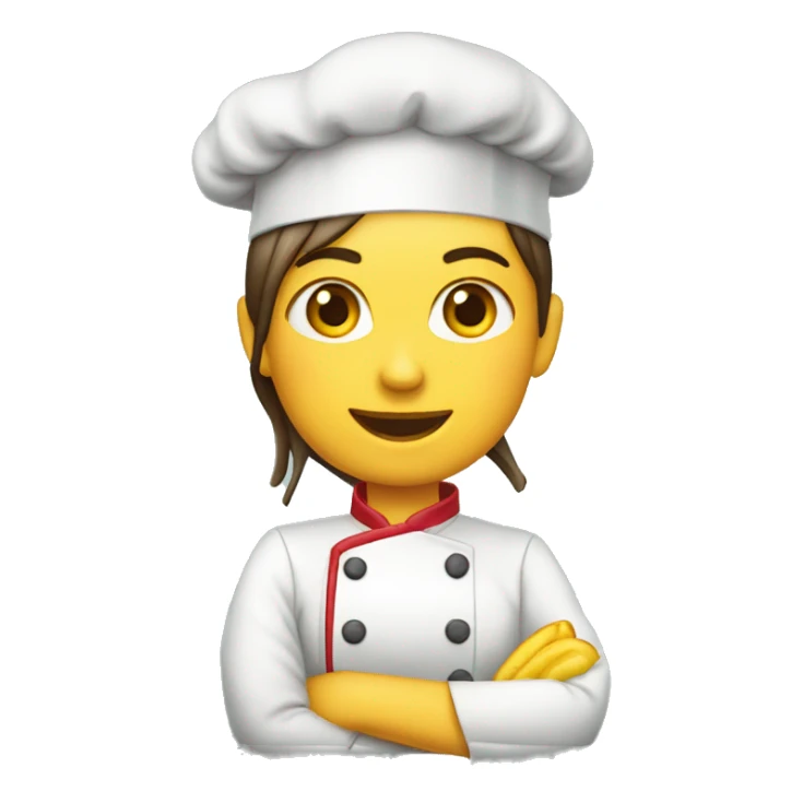 Burguer in WhatsApp women chef sticker