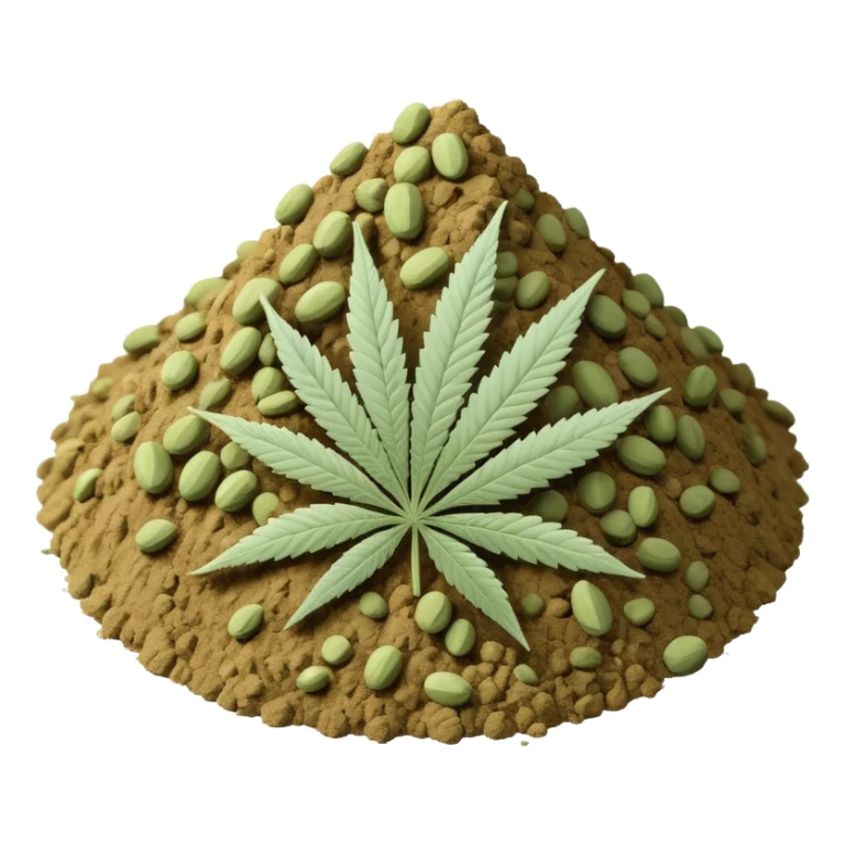 white color marijuana, no color sticker