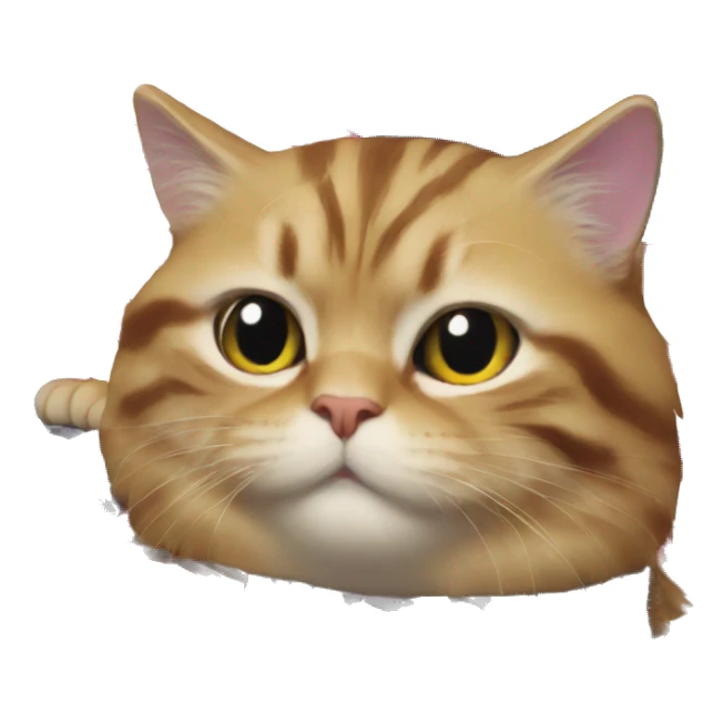 Donald trump cat with American flag sticker