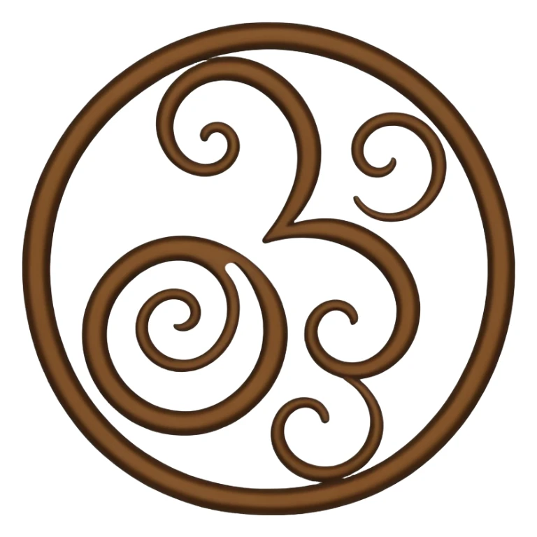 Triskelion faça um emoji desse símbolo   🌀   
🌀🌀 sticker