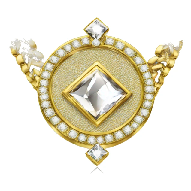 choker money diamond shine sticker