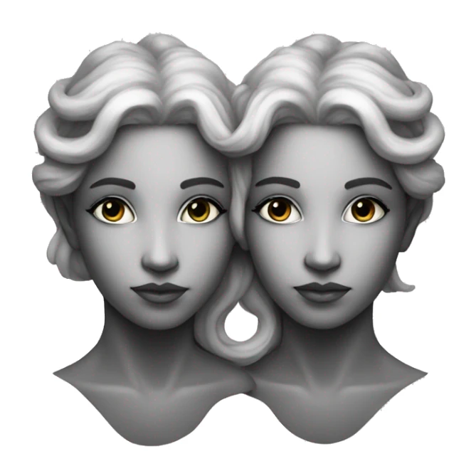 gemini symbol beautiful twins god like sticker