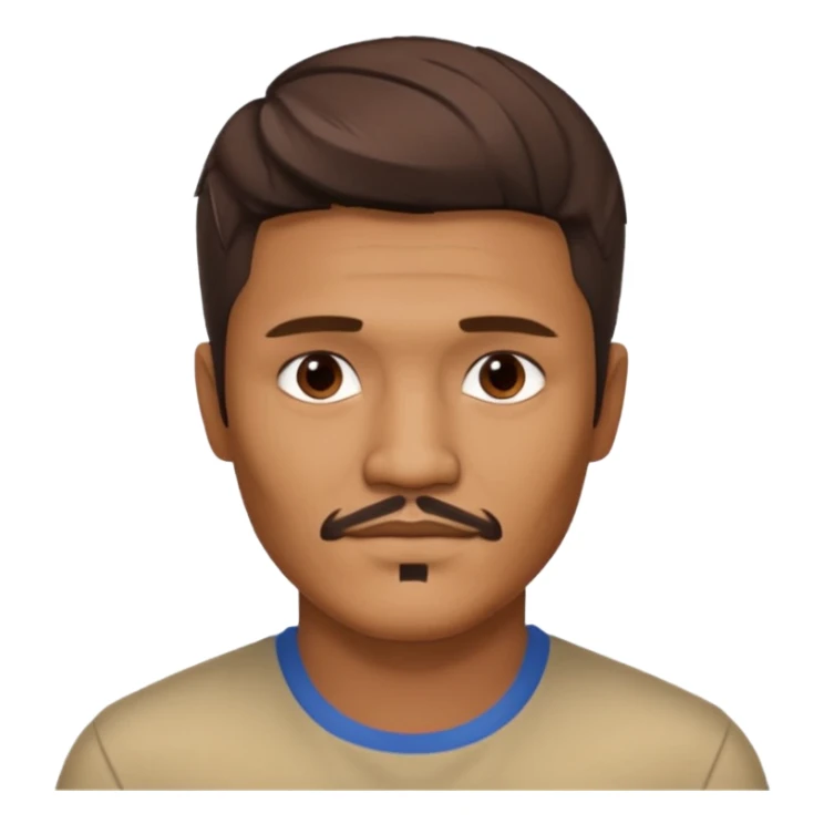 Pinoy version kahawig ni Pedro Pascal 25 years old fade hair cut sticker