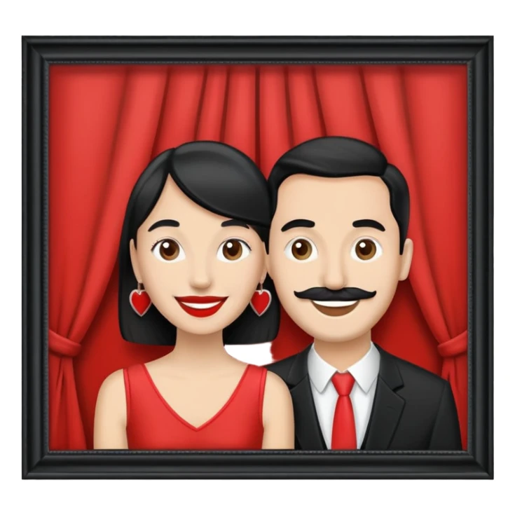 Cute London photo booth  sticker