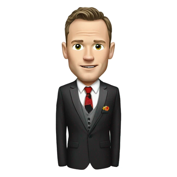 Jonathan Toews all dressed to the nines sticker