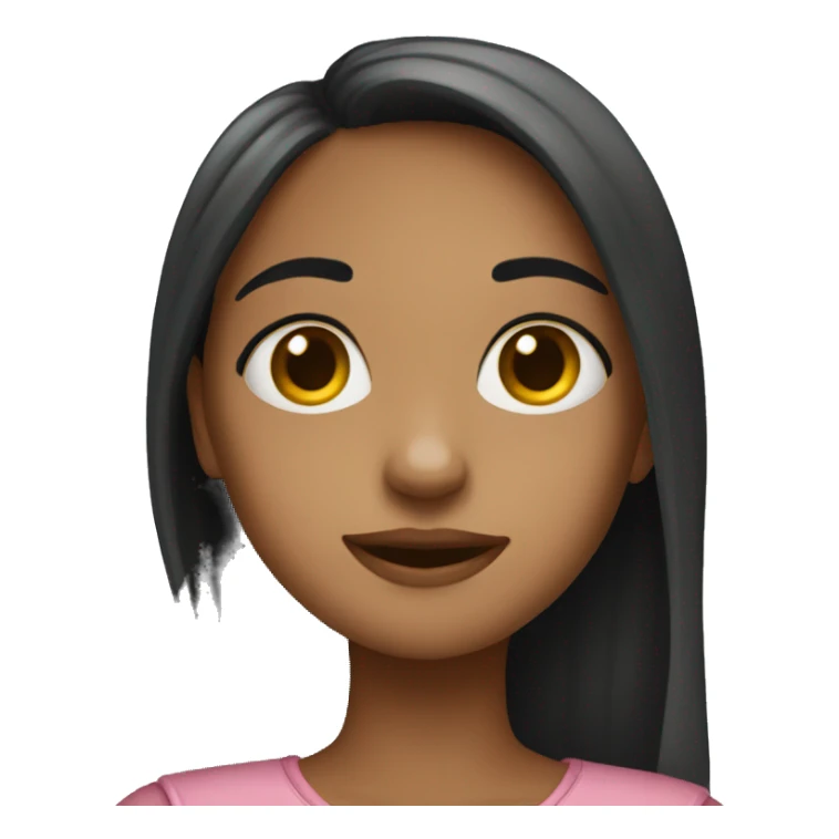 girl with sypathy and love sticker