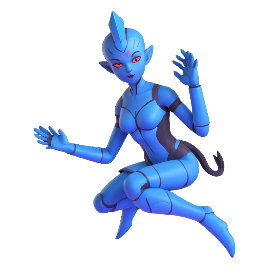 Liara T'Soni from Mass Effect sticker