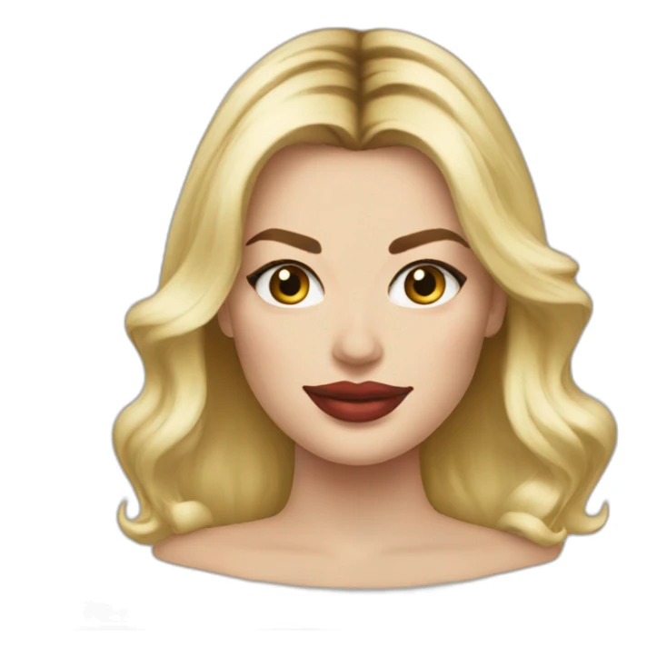 Margot Robbie blonde sticker