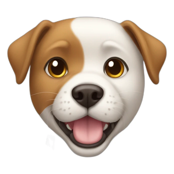 Mix of cat and dog sticker