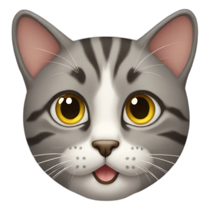 Cat emojis sticker