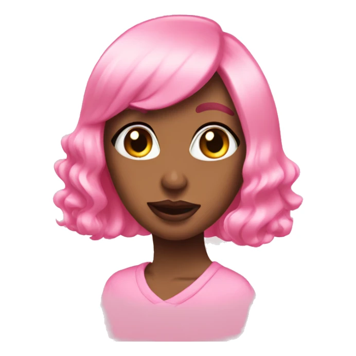 coquette pink heart sticker