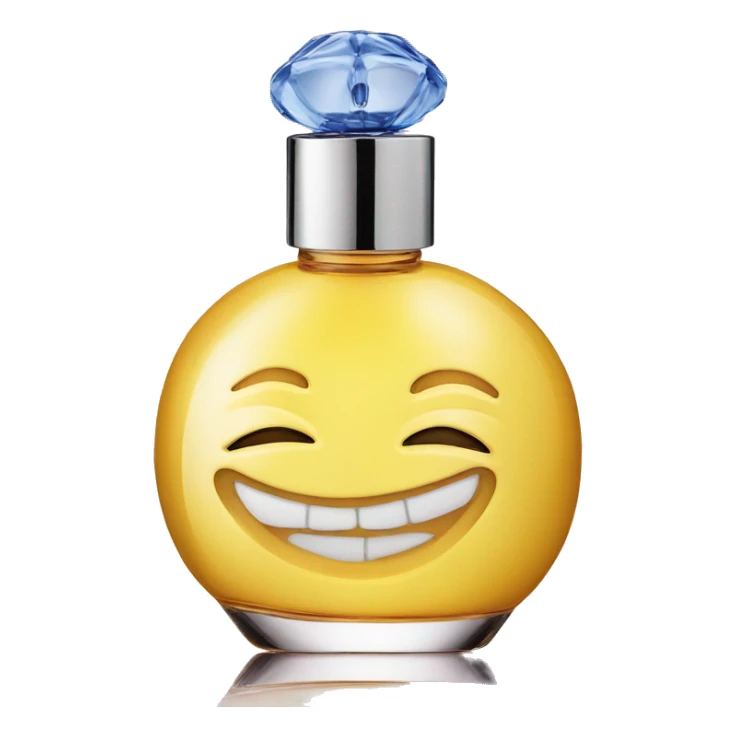 womanity mugler perfume bottle sticker