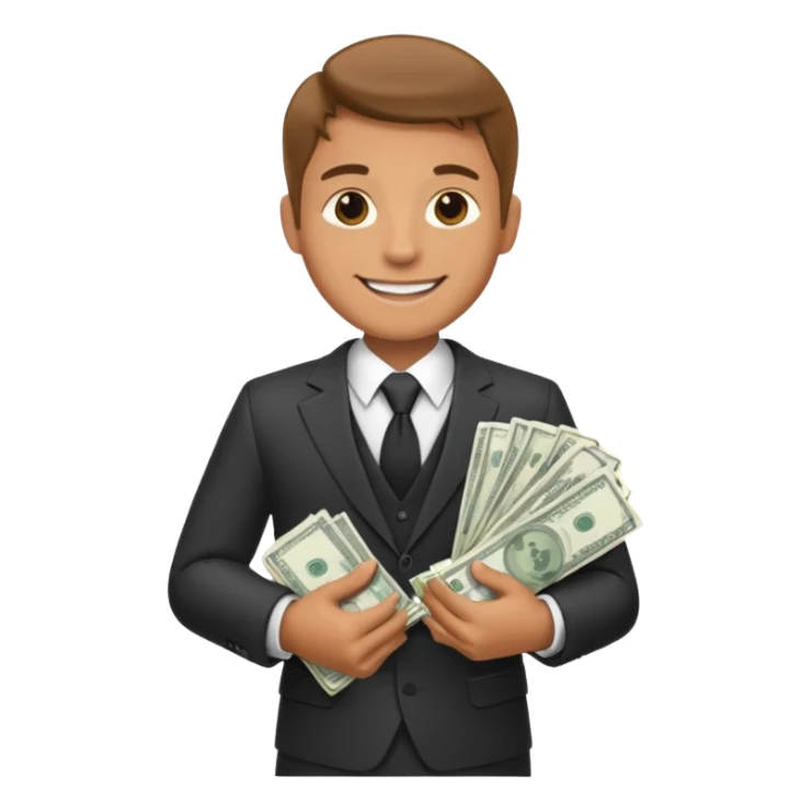 One of people’s goals is to have money sticker