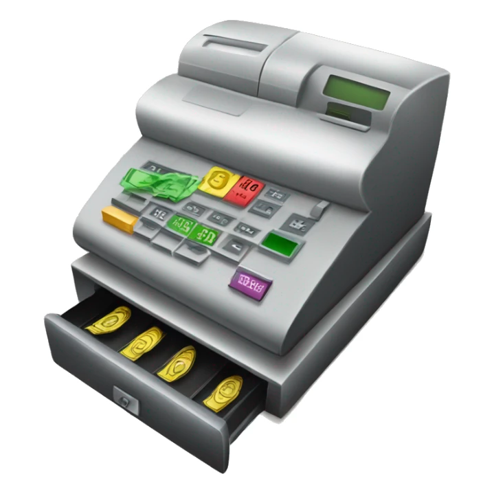 price readout of cash register sticker