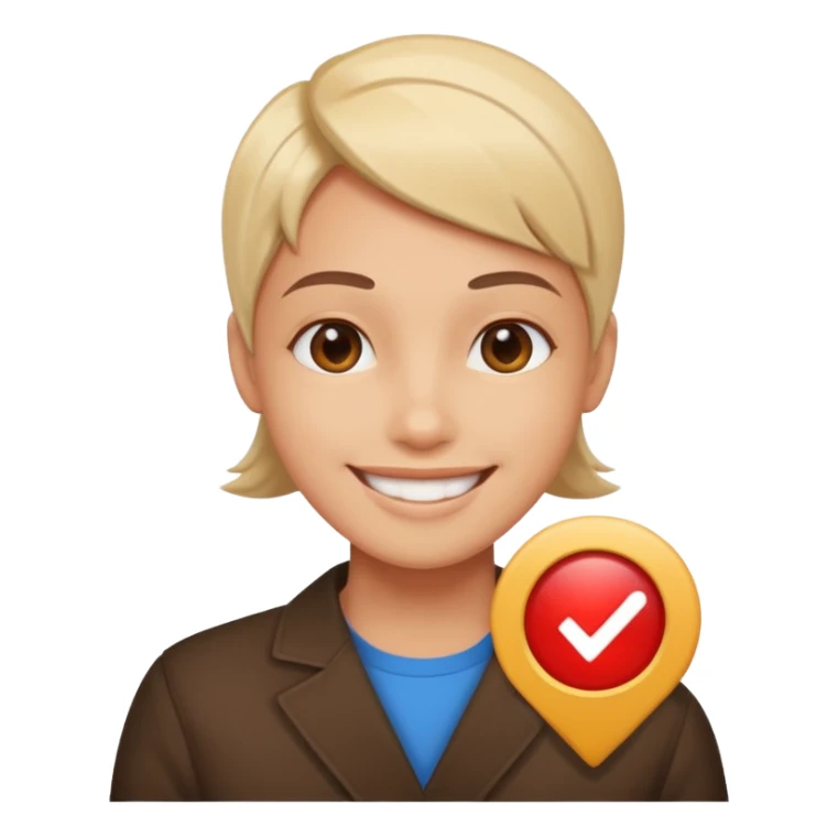 Hazme una verificación de tik Tok sticker