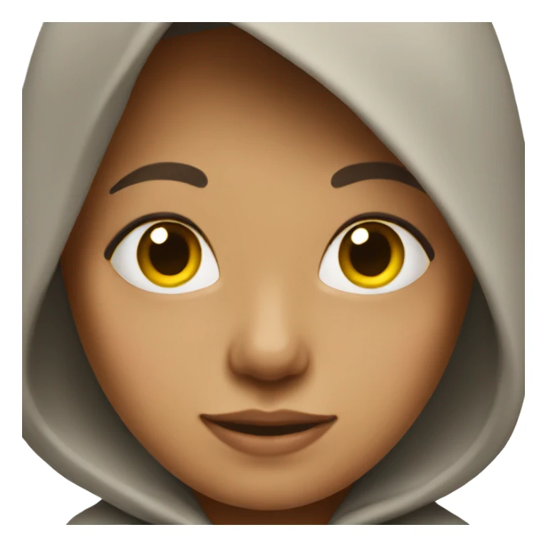 Clean girl with a hoodie sticker