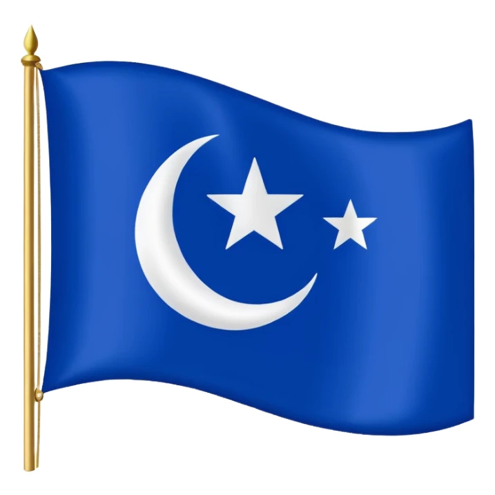 The flag of Awdal state in somaliland sticker