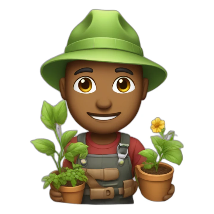 fantasy gardener sticker