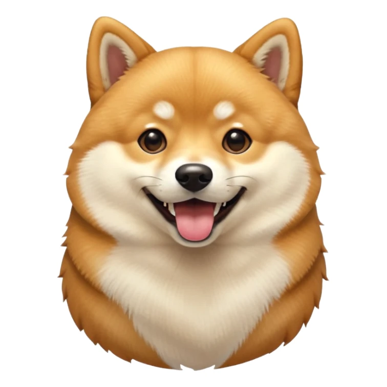 Funny dog like DOGE (cryptomoney) - Looks surprised sticker
