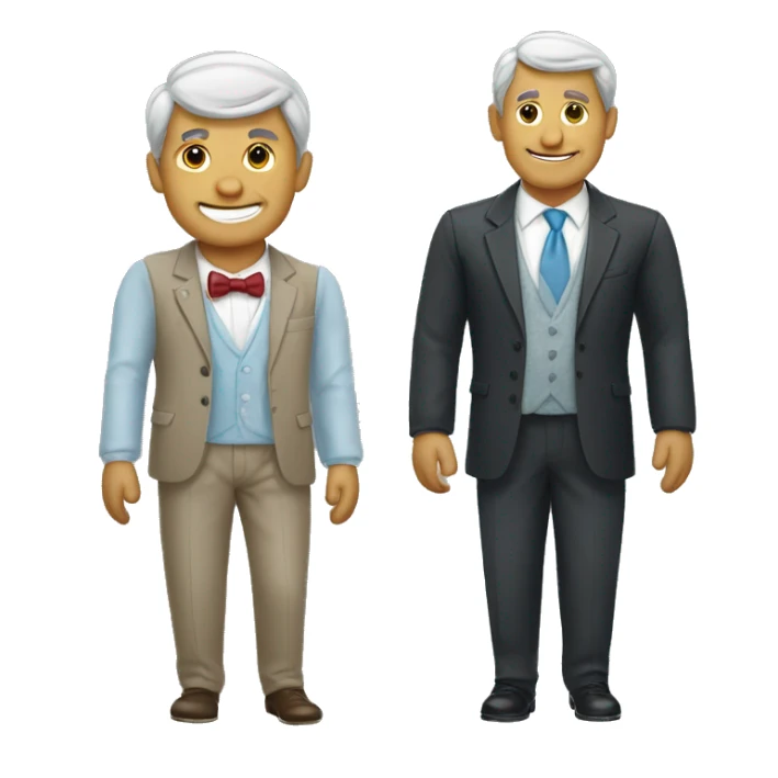 un émoji d un gentleman sticker