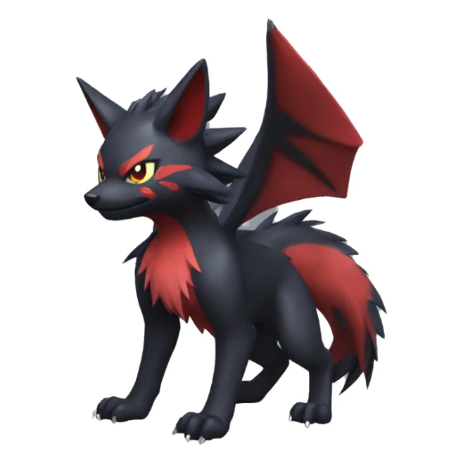 Nargacuga-Litten-Zoroark full body sticker
