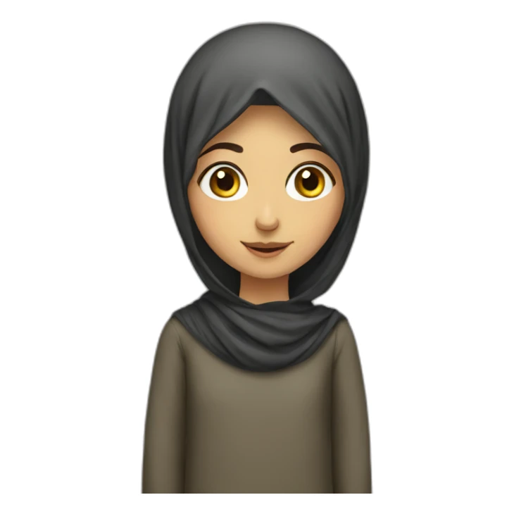 Syrian girl sticker