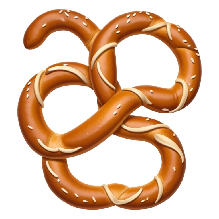Pretzel sticker