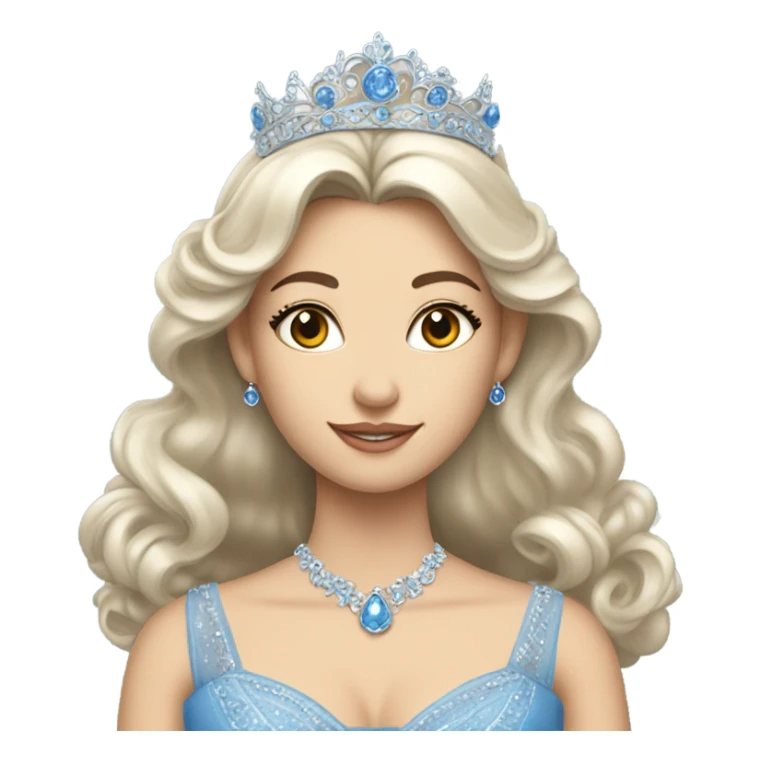 princess blue sticker