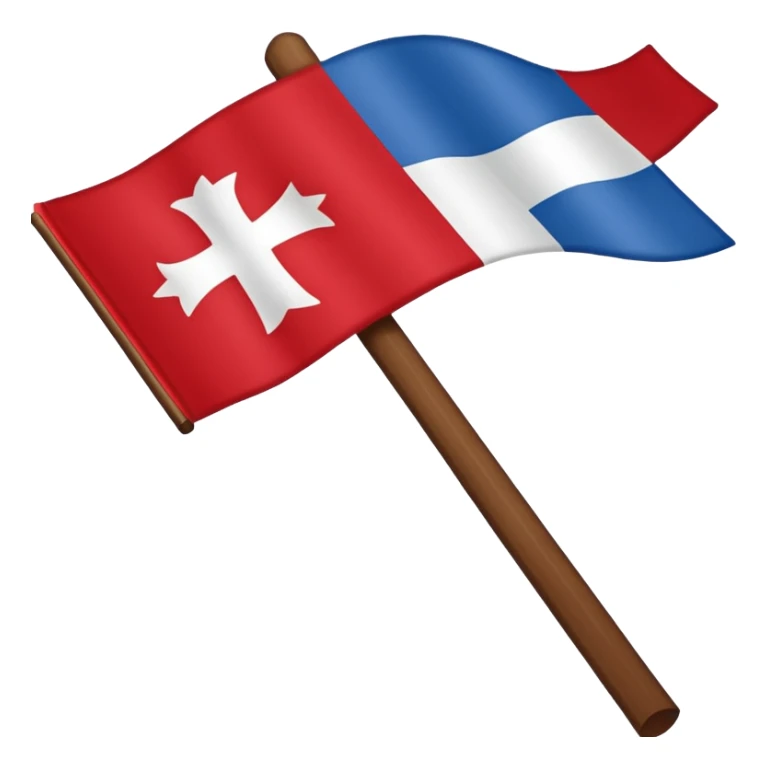 Bandera cruz de borgoña del imperio español sticker