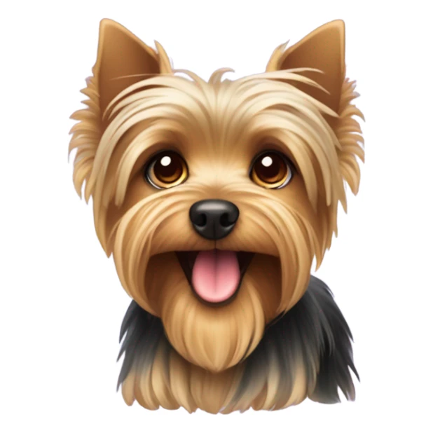 Yorkie in love sticker