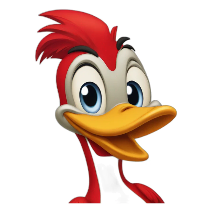 woody woodpecker Cartoon sticker