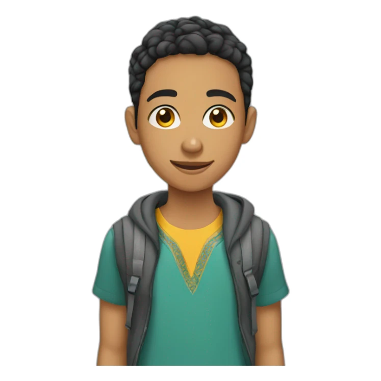 moroccan teenager sticker