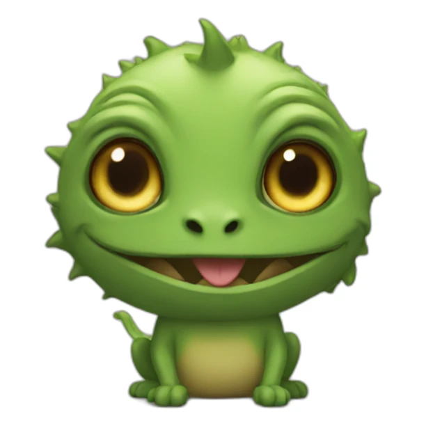 Fantastic creature sticker