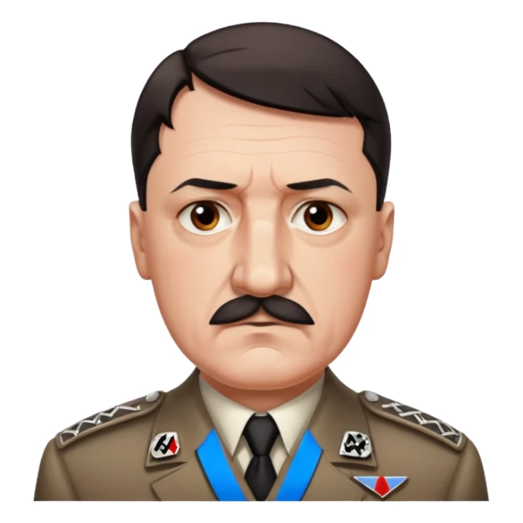 Adolf hitler signe nazi sticker