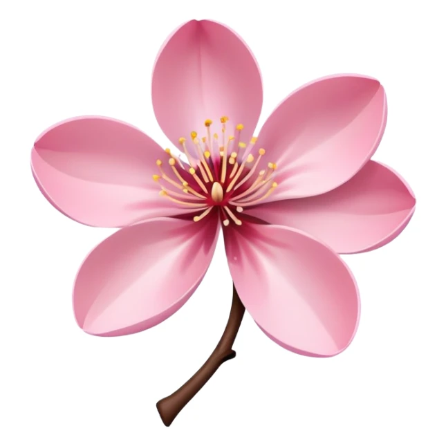 albanian symbol cherry blossom pink sticker