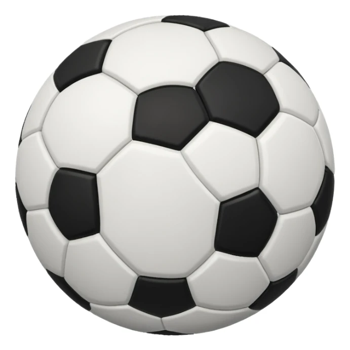 Well, the world looks like a soccer ball sticker