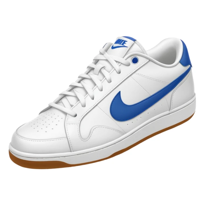 nike white low top tennis shoe sticker