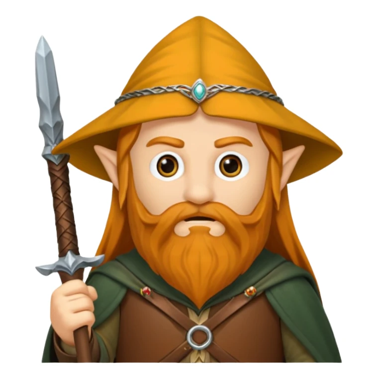 gimli lord of the rings sticker